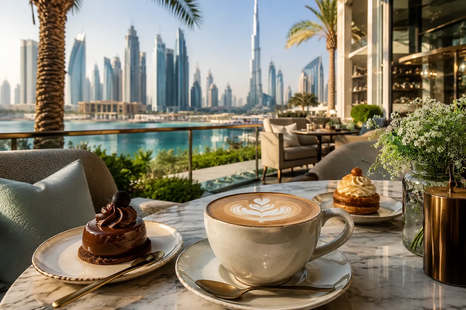 Best Cafés in Dubai for Coffee, Brunch and Desserts