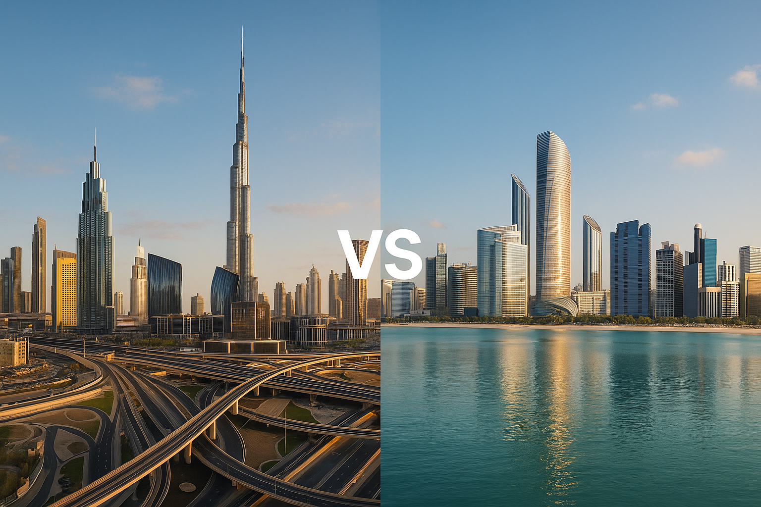 Dubai vs. Abu Dhabi: Property Investment 2025