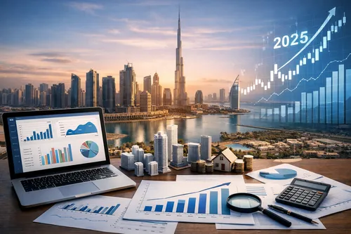 Dubai property market data 2025 explained for real estate agents