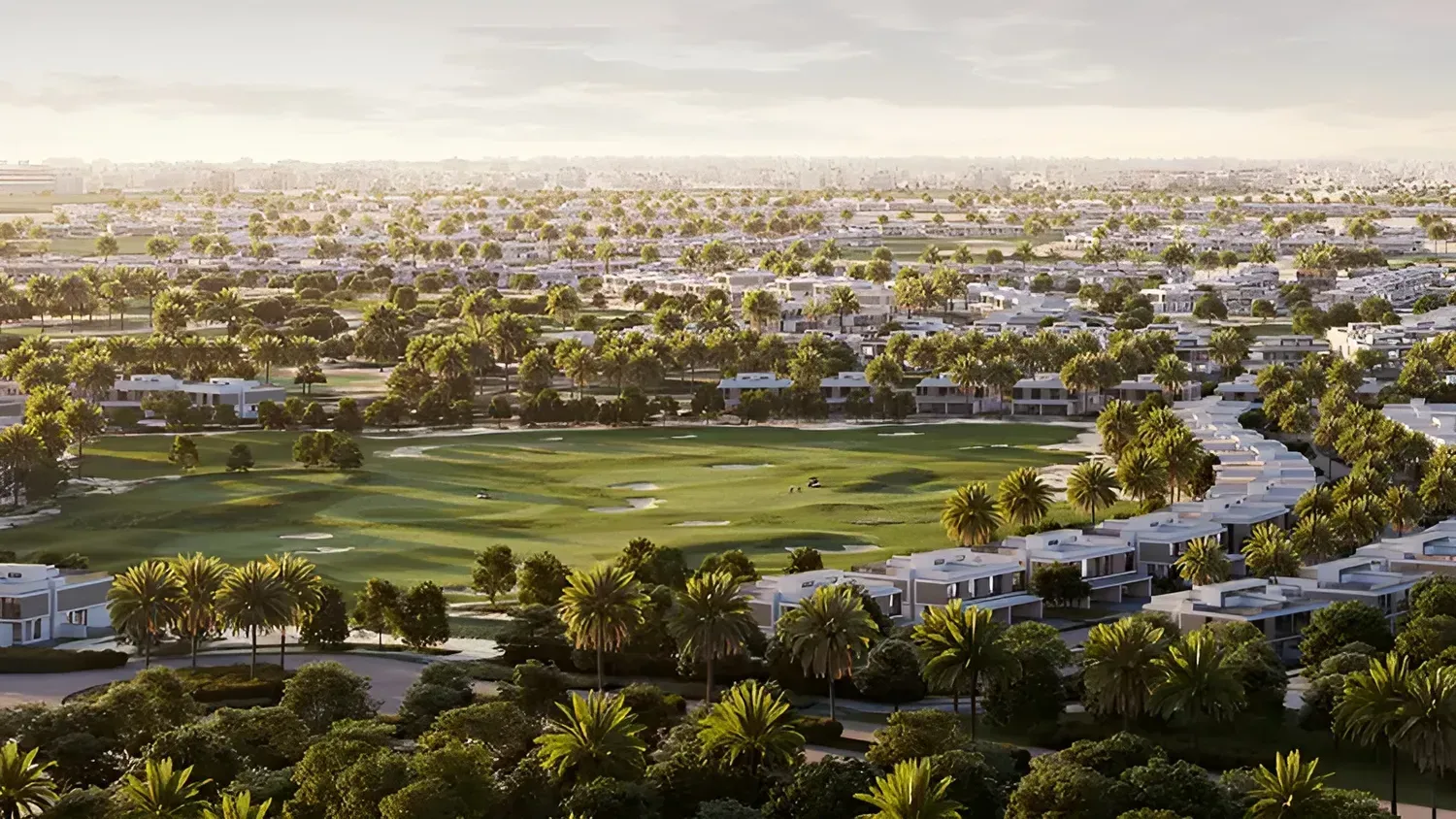 Dubai Hills Estate Golf Course and Villas