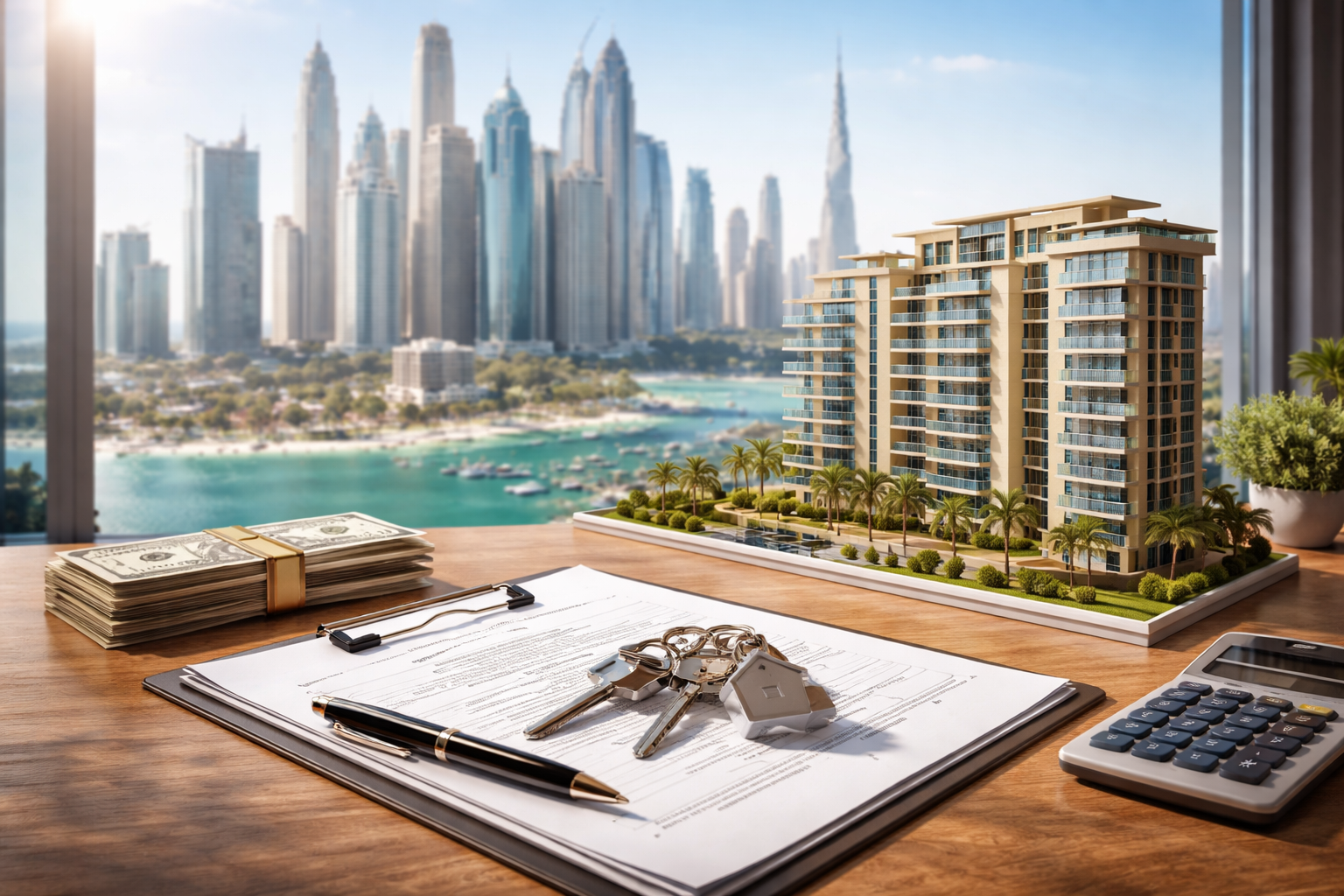 How do you buy a property in Dubai?