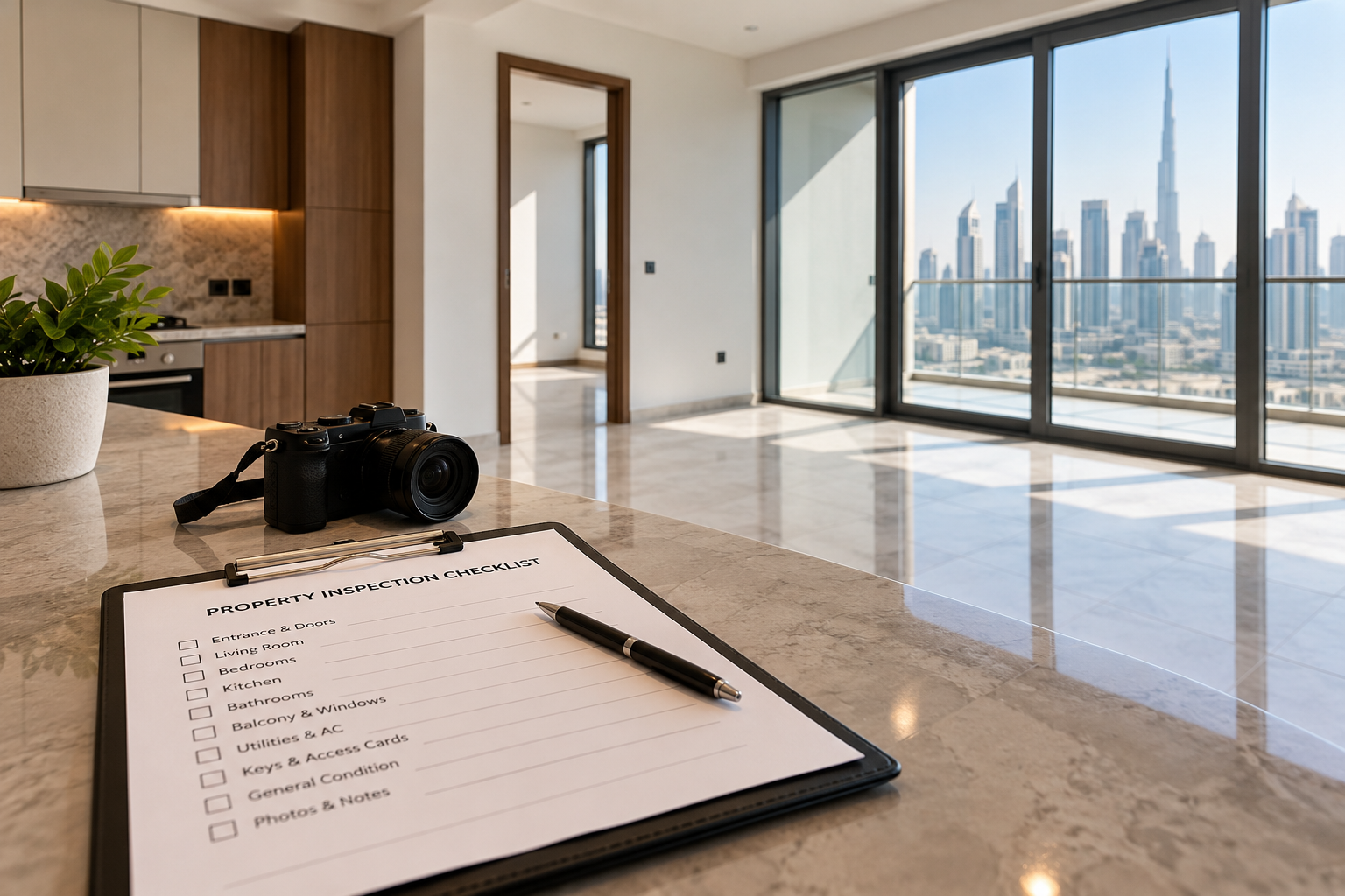 Move-In and Move-Out Inspections for Landlords in Dubai