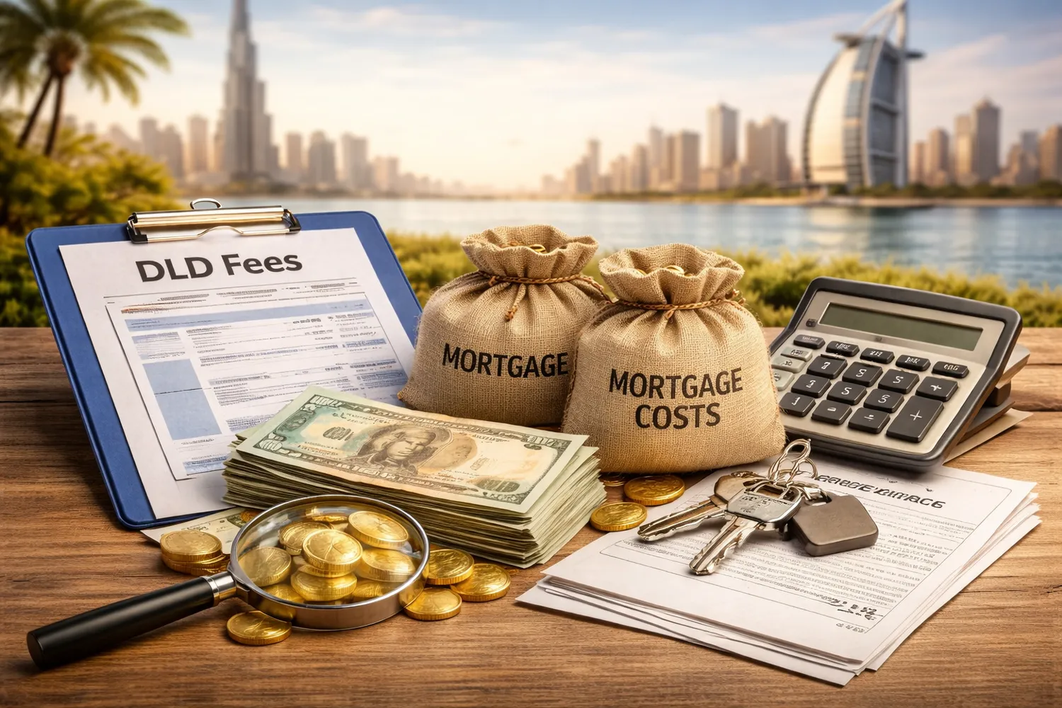 What are the hidden costs when buying property in Dubai?