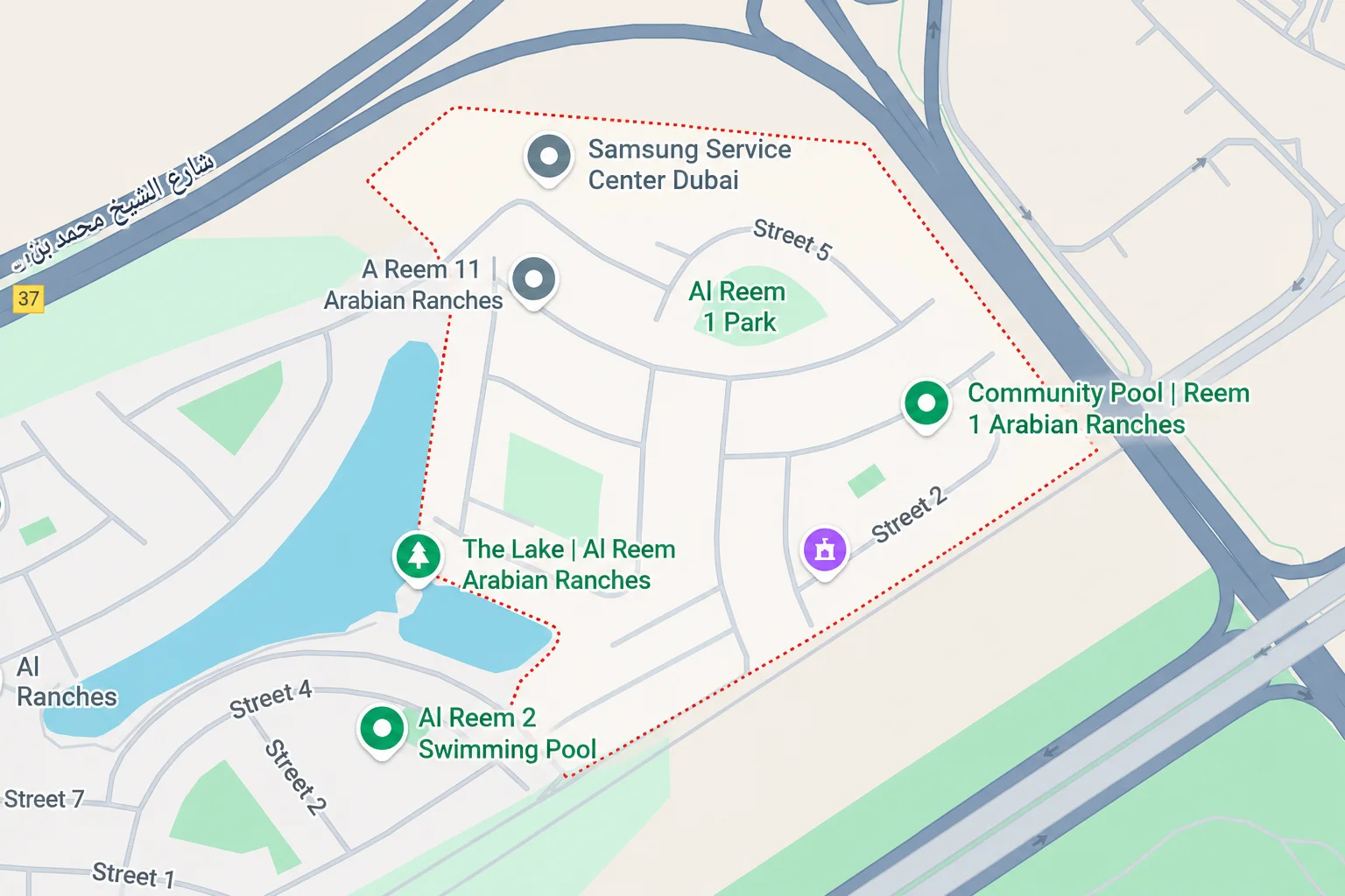 Al Reem 1 community overview