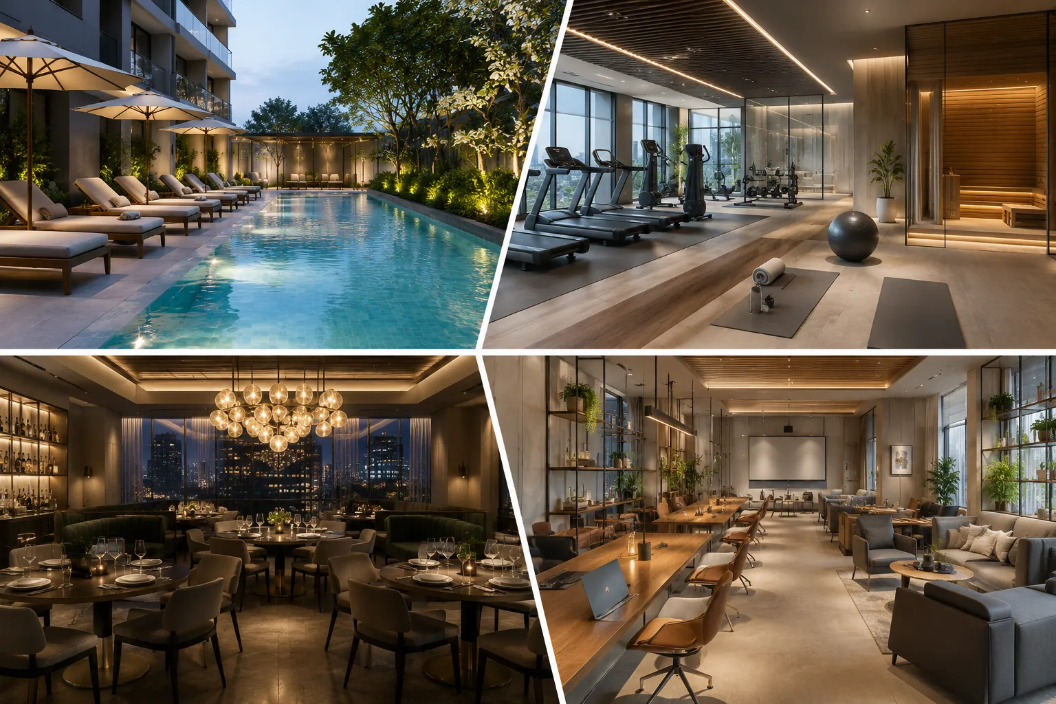 Amenities in Address Sky View