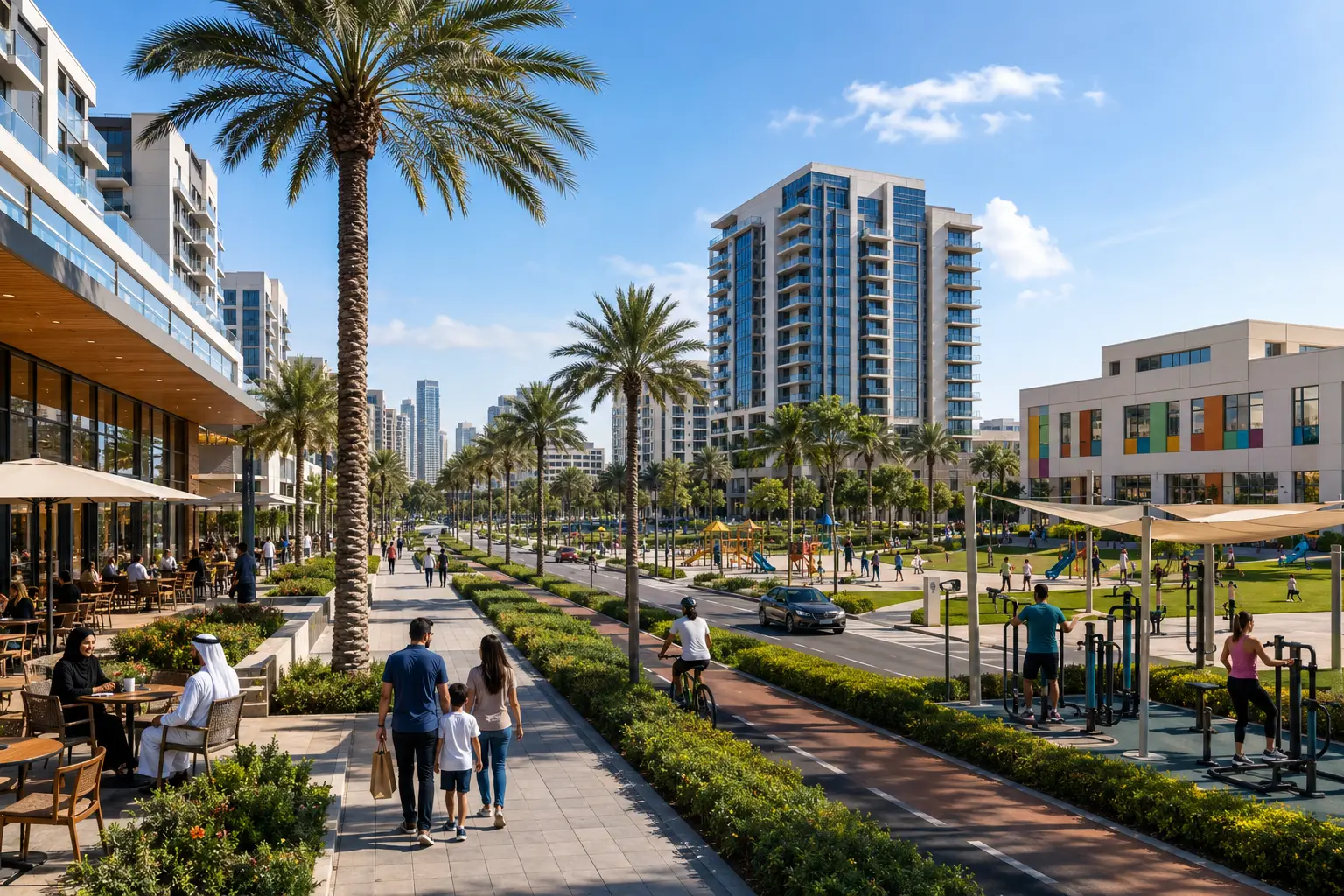 Amenities & facilities in Dubai Silicon Oasis