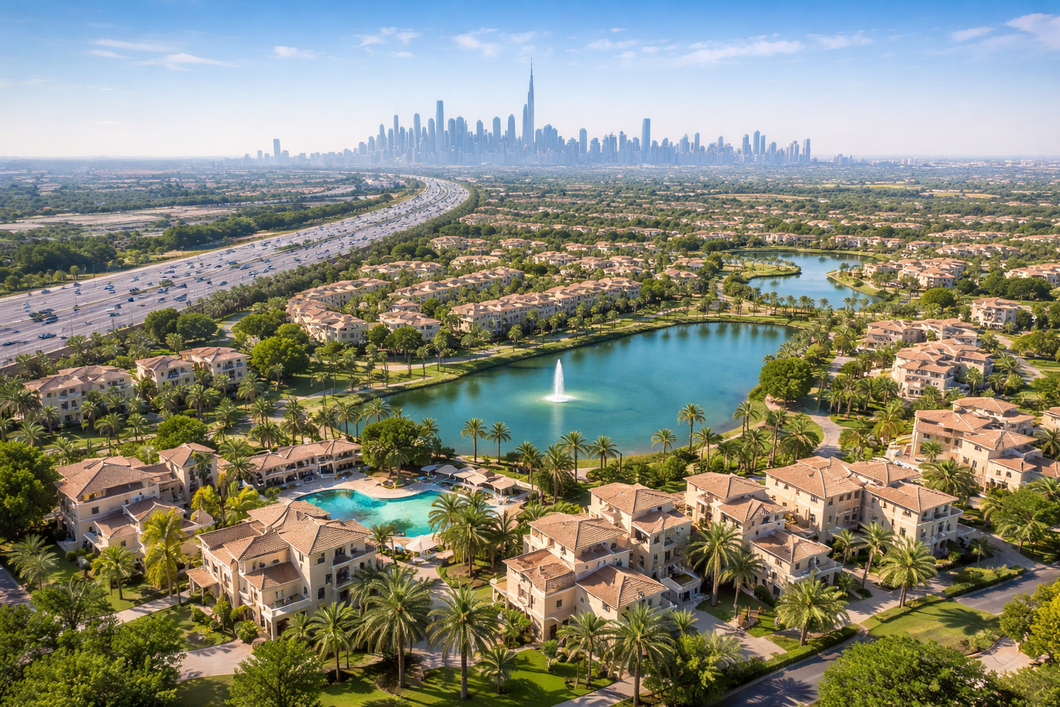 Arabian Ranches Location