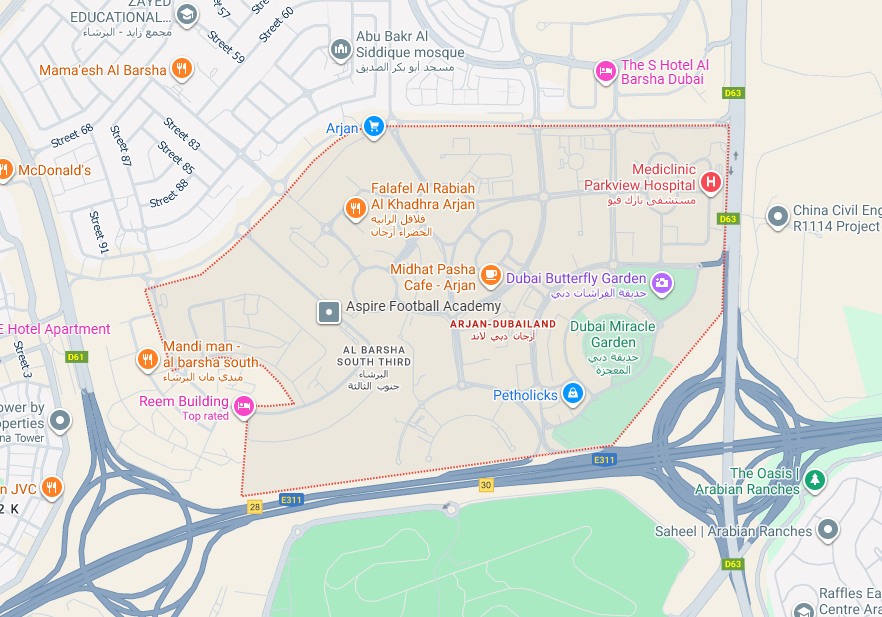 Arjan Location & Connectivity