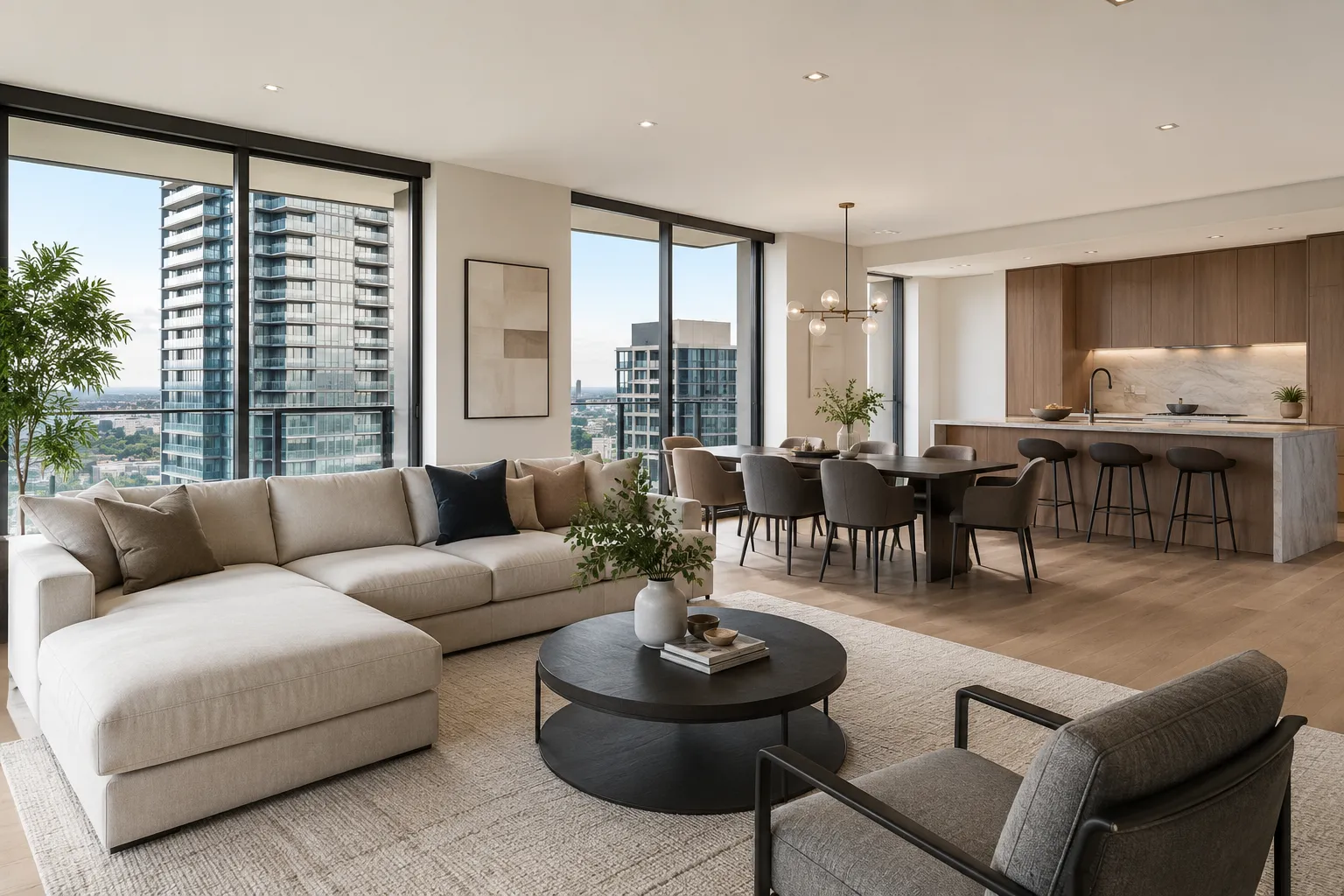 Bloom Towers apartment layouts by unit type