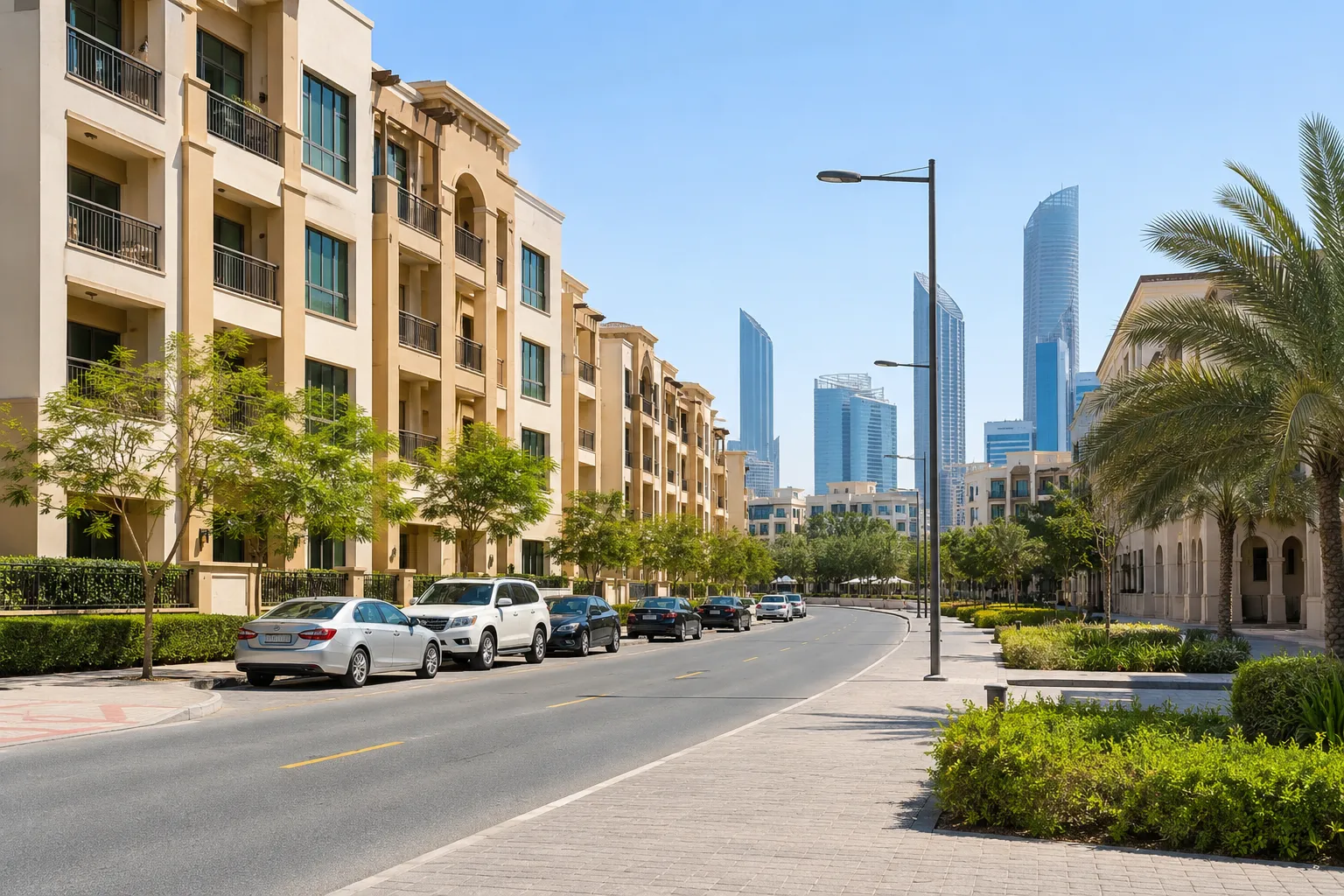 Budget-friendly area for renters in Abu Dhabi