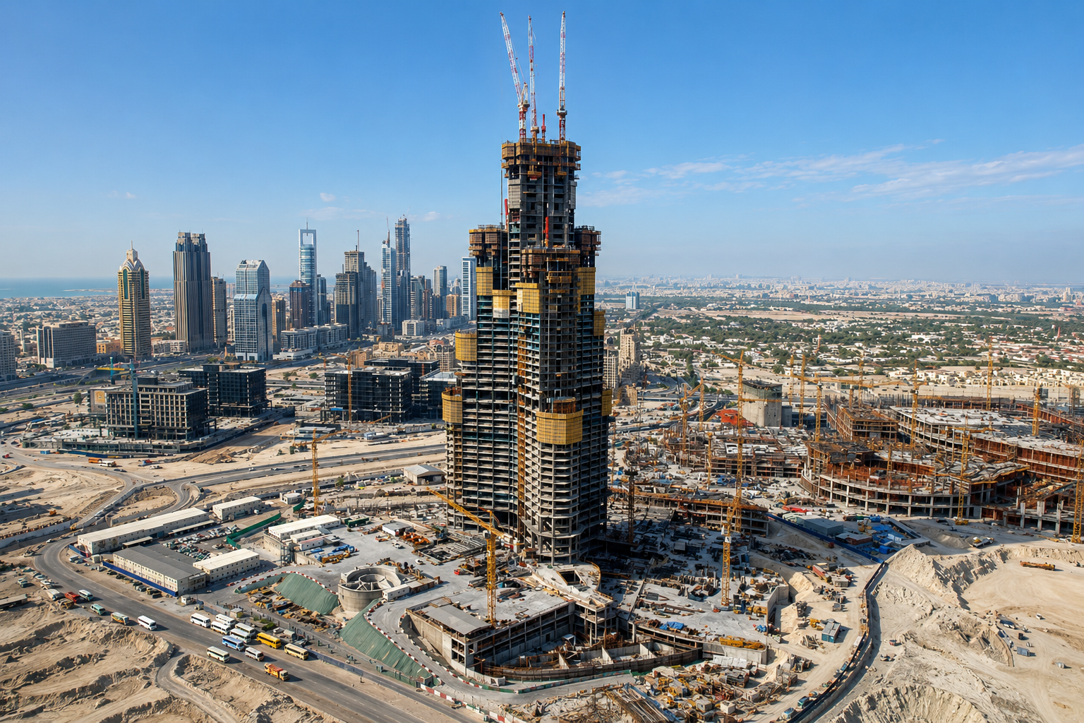 Burj Khalifa infrastructure
