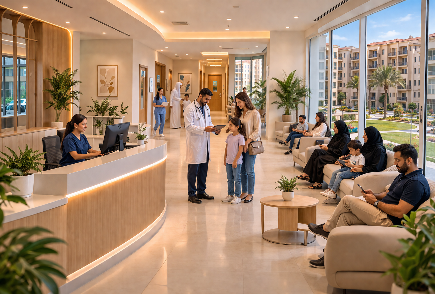 Clinics in and around Liwan