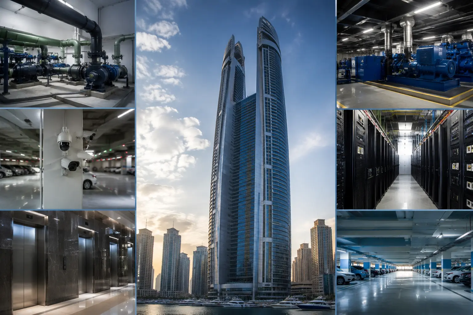 DAMAC Heights infrastructure