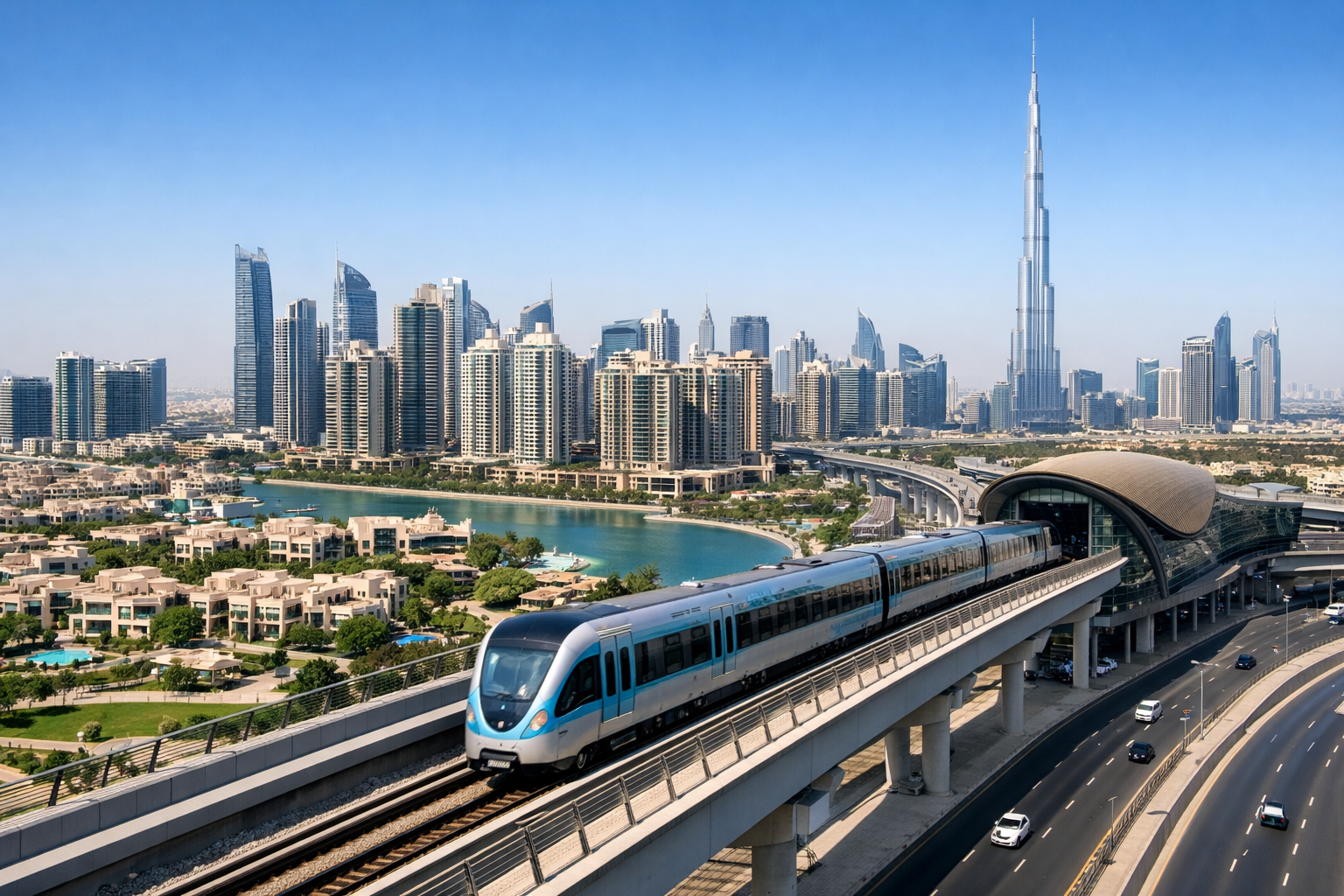 Dubai Communities with Metro Access