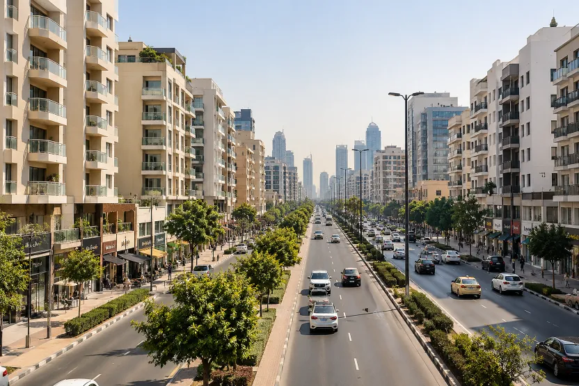 Approved areas for shared housing in Dubai