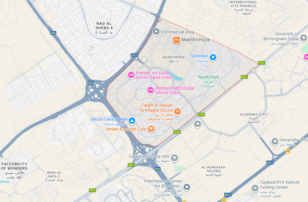 Dubai Silicon Oasis’s Location & Connectivity