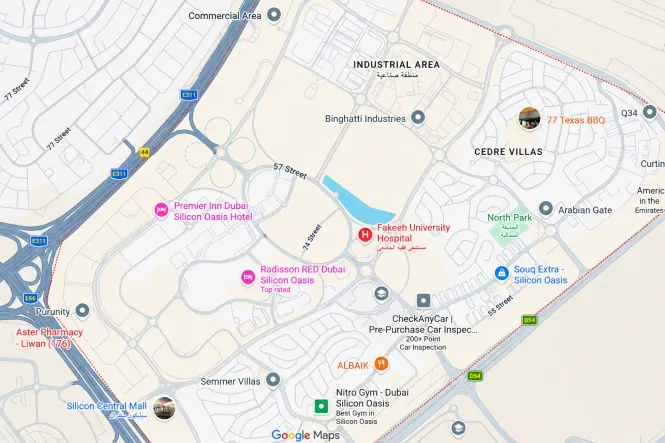 Dubai Silicon Oasis’s location & connectivity