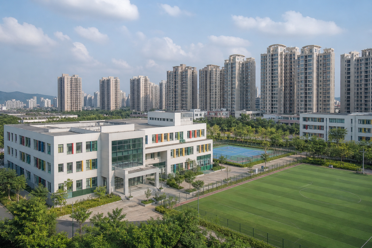 Education Facilities in and around Mira Oasis