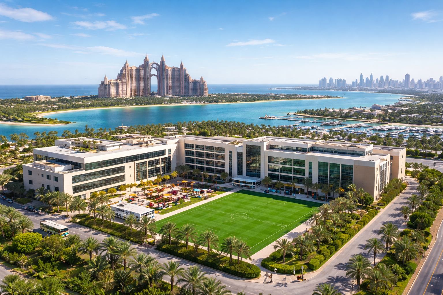 Education Facilities in and around Palm Jumeirah