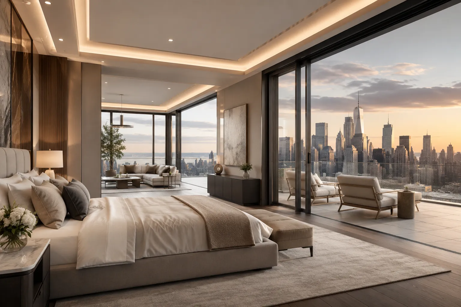 Elite Residence apartment layouts by unit type