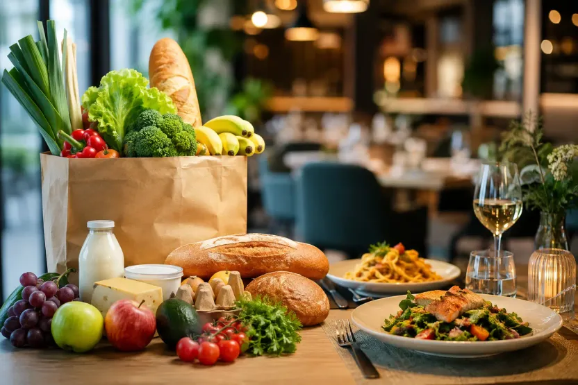 Grocery and dining costs in Dubai
