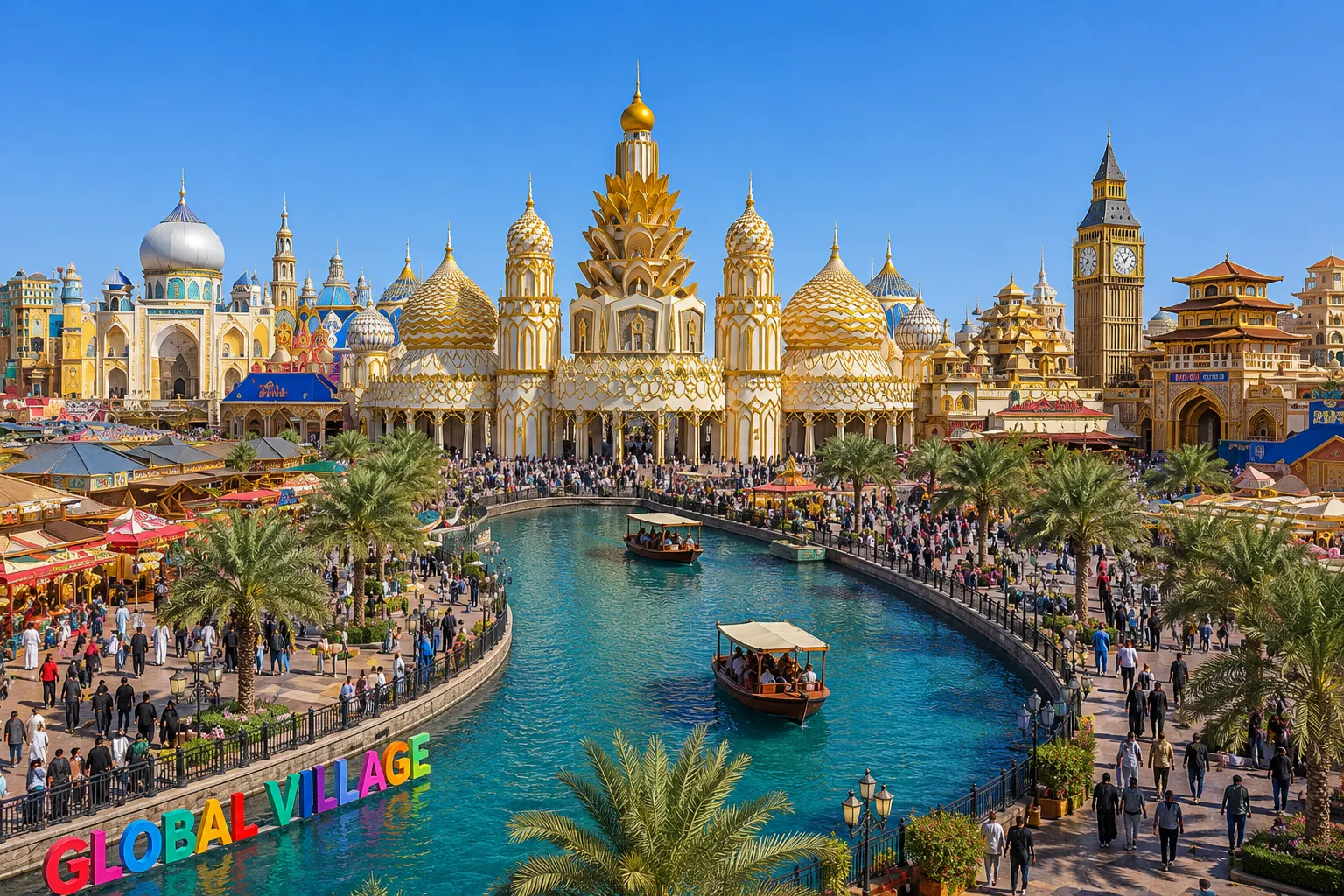 How to get to Global Village