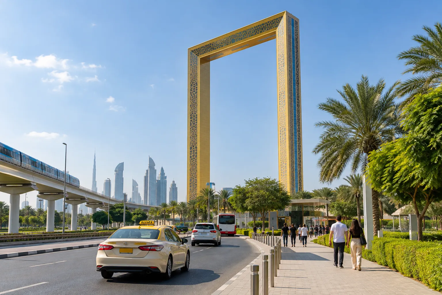 How to get to the Dubai Frame