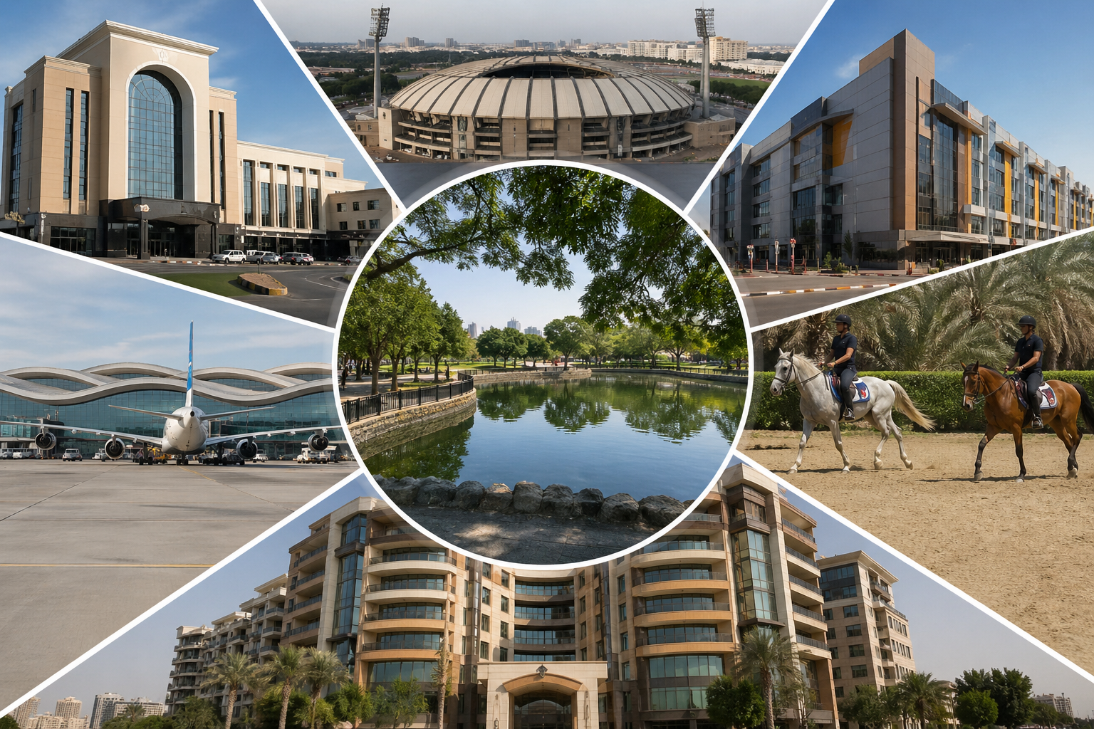 Landmarks in Al Qusais