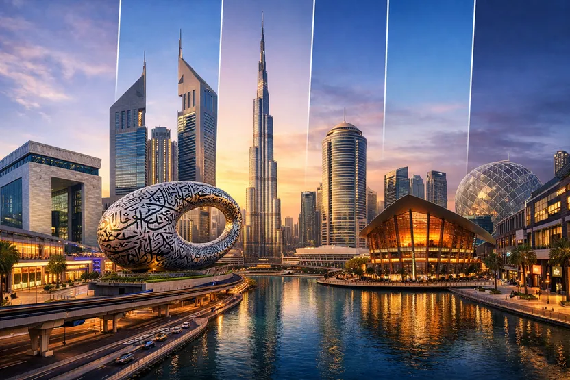 Landmarks in and around DIFC