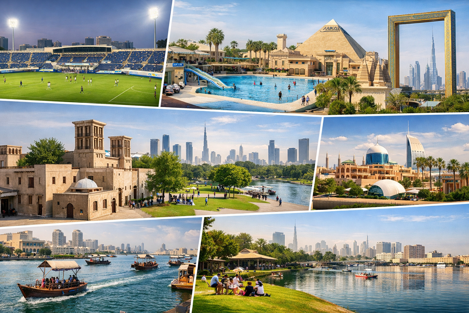 Landmarks in Oud Metha