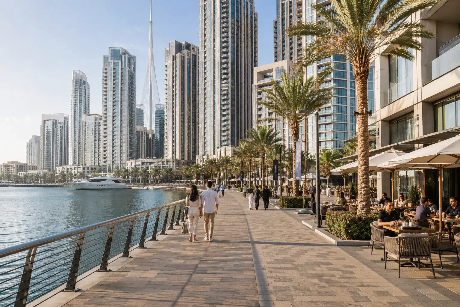 Lifestyle in Dubai Creek Harbour