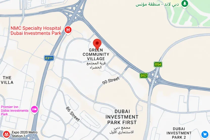 Location and connectivity in Green Community Village