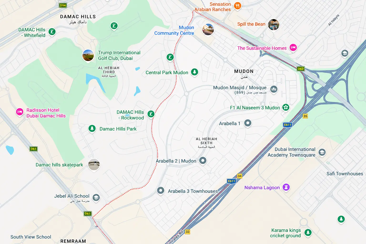 Location and connectivity in Mudon
