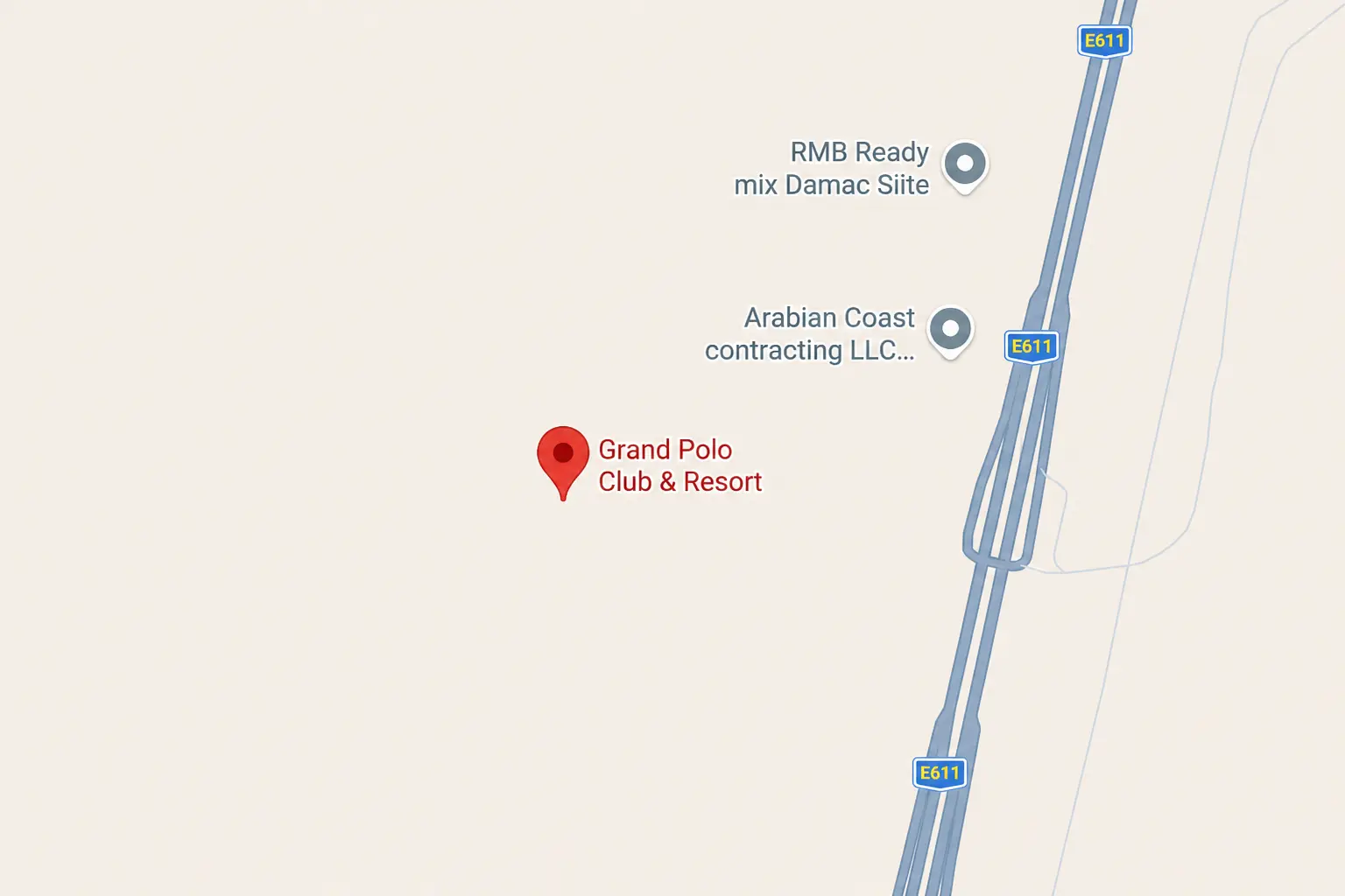 Location & connectivity in the Grand Polo Club and Resort