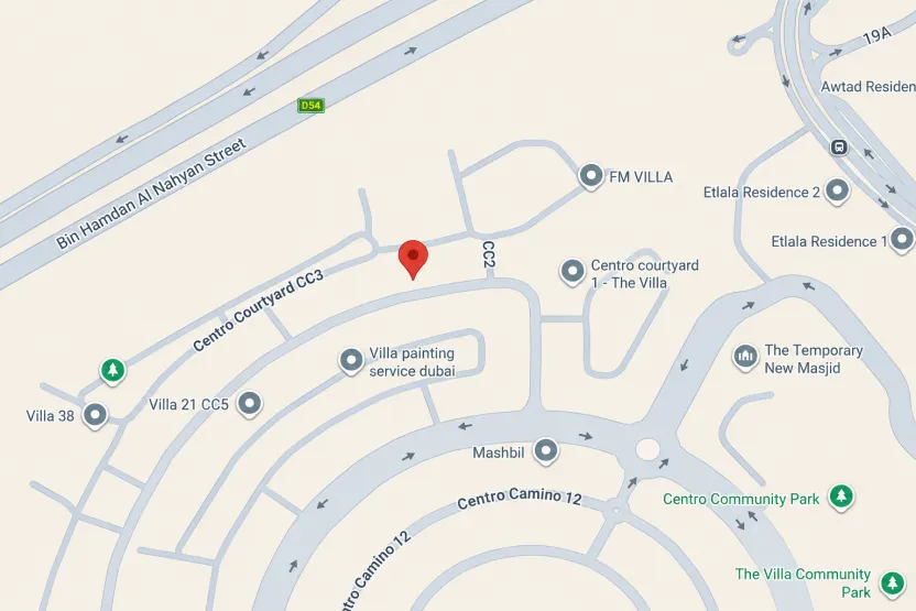 Location & connectivity in The Villa