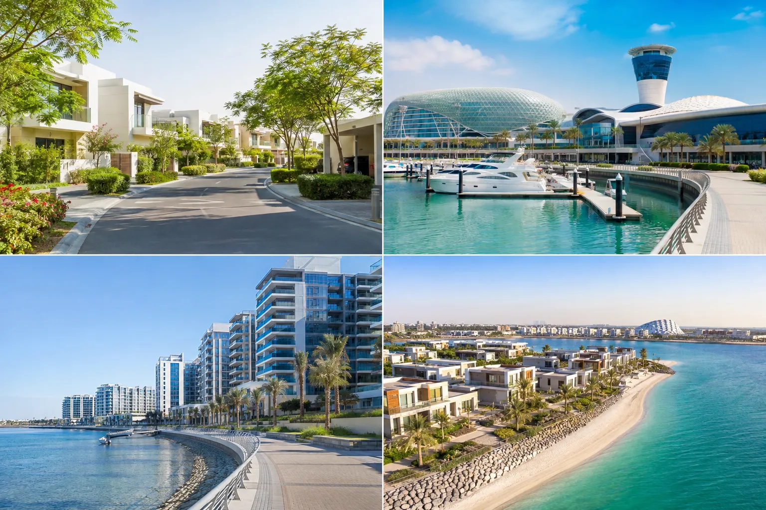 Mid-market island and waterfront communities