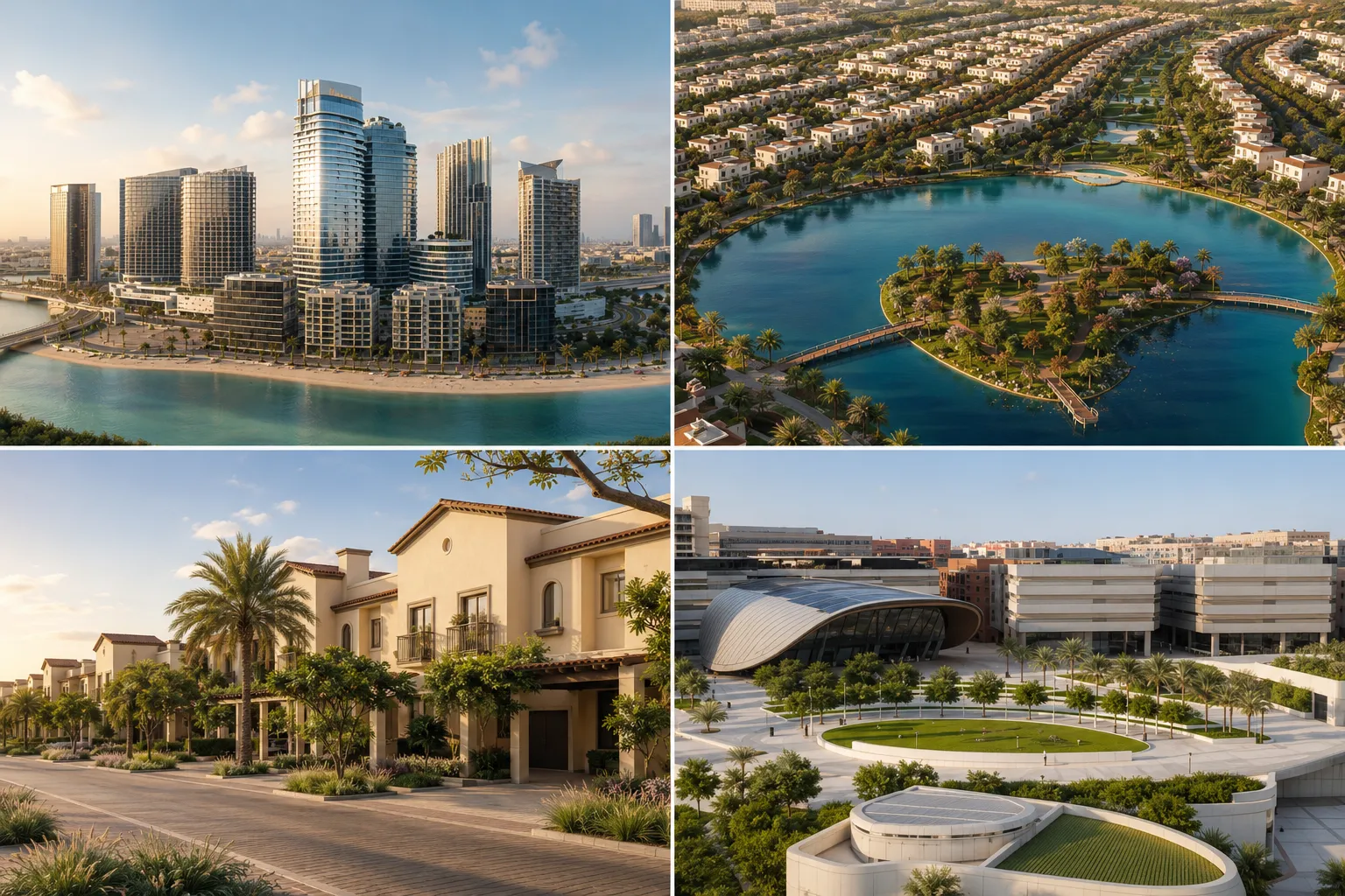 Mid-range areas to live in Abu Dhabi
