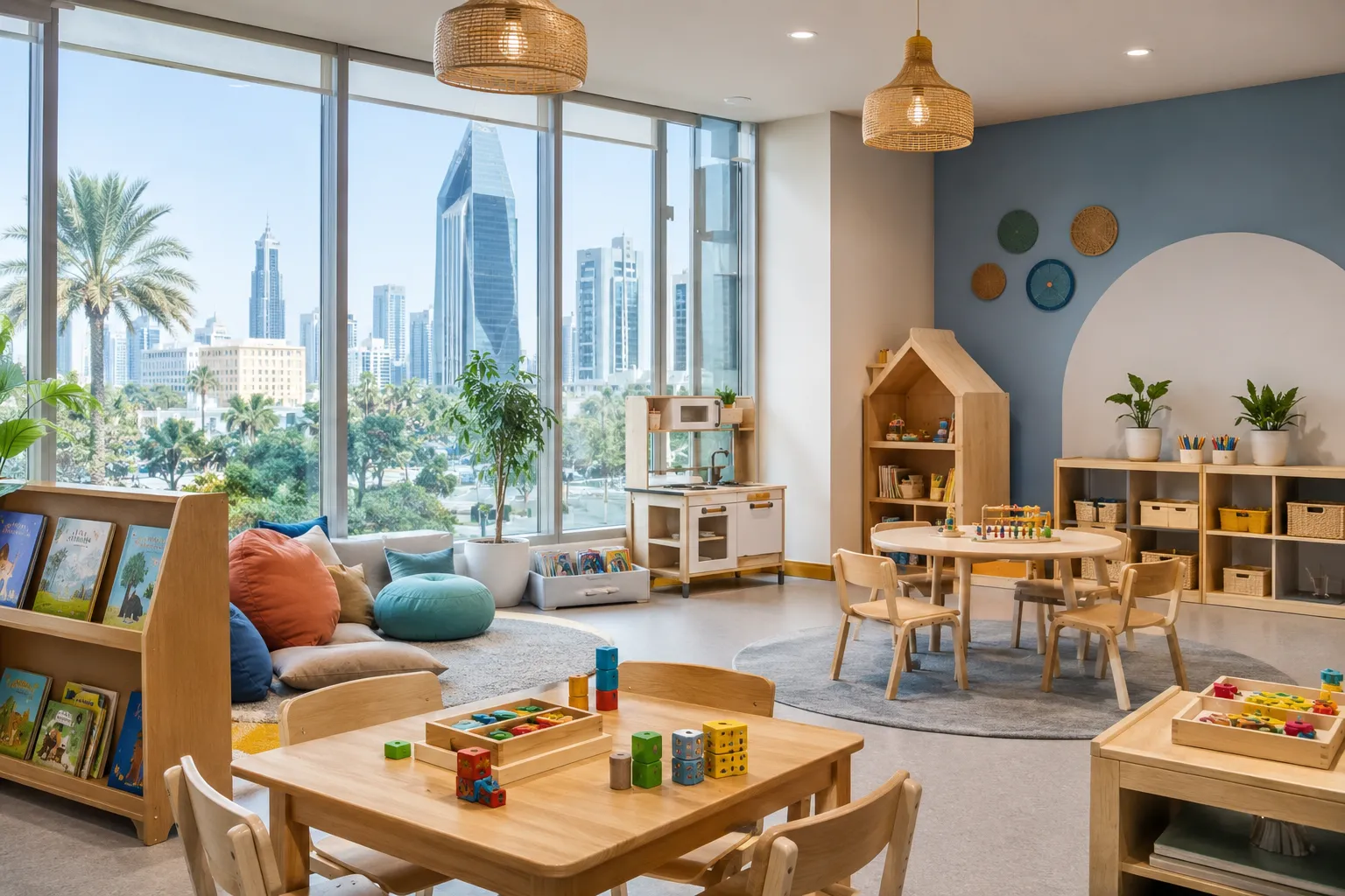 Nurseries in and around the Dubai World Trade Centre