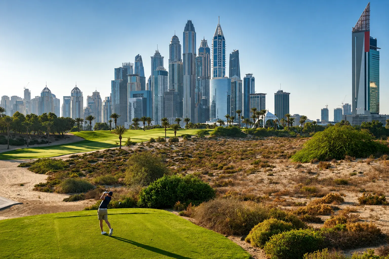 Outdoor spaces and parks in Jumeirah Park