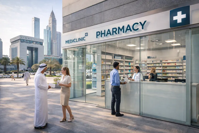 Pharmacies in and around DIFC