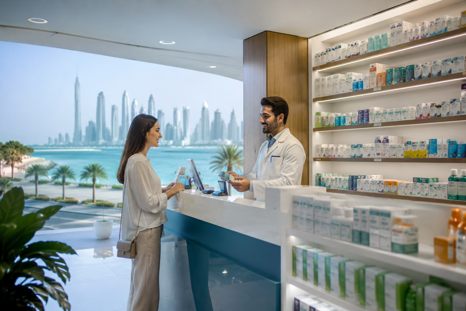 Pharmacies in and around Dubai Islands