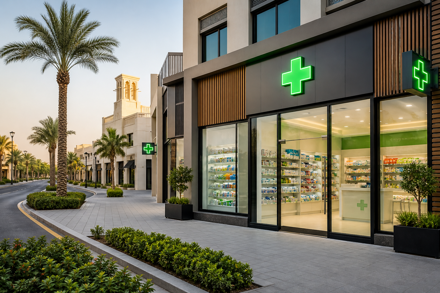 Pharmacies in and around Dubailand
