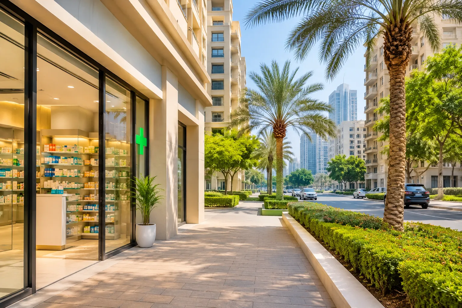 Pharmacies in and around The Greens and the Views
