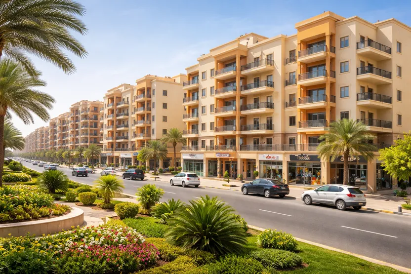 Property types in International City Phase 2