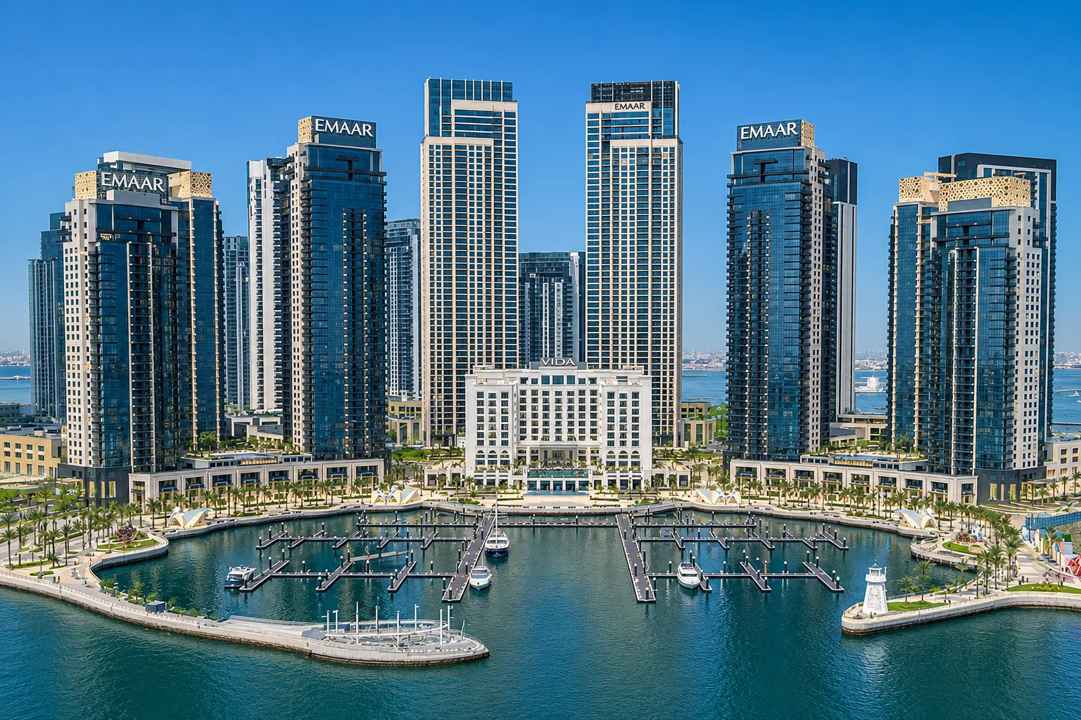 Residential options and property market in Dubai Creek Harbour