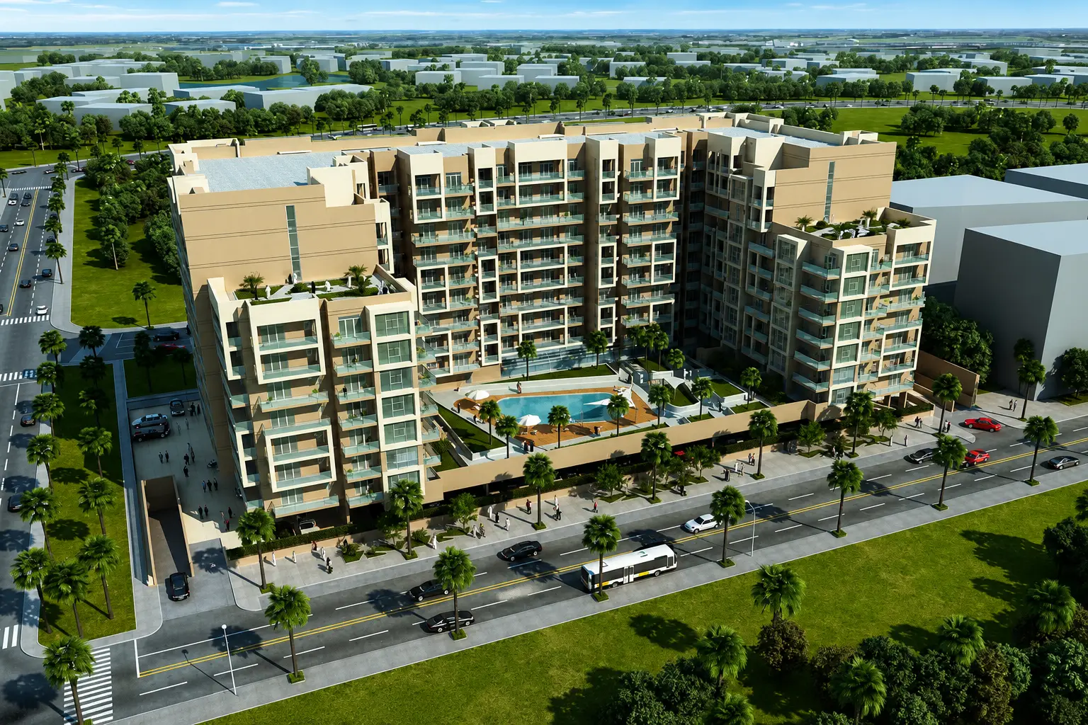 Residential options and property market in Majan