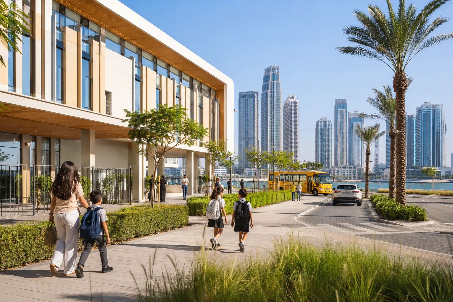 Schools and education in and around Dubai Creek Harbour