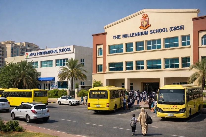 Schools in and around Al Qusais