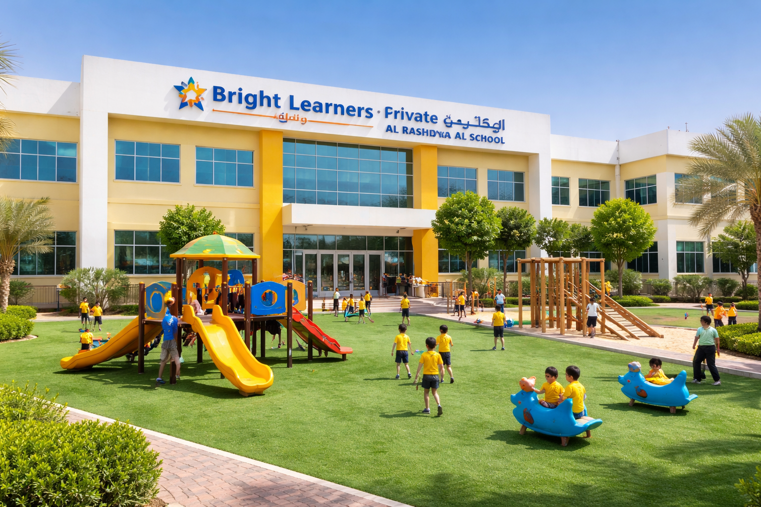 Schools in and around Al Rashidiya