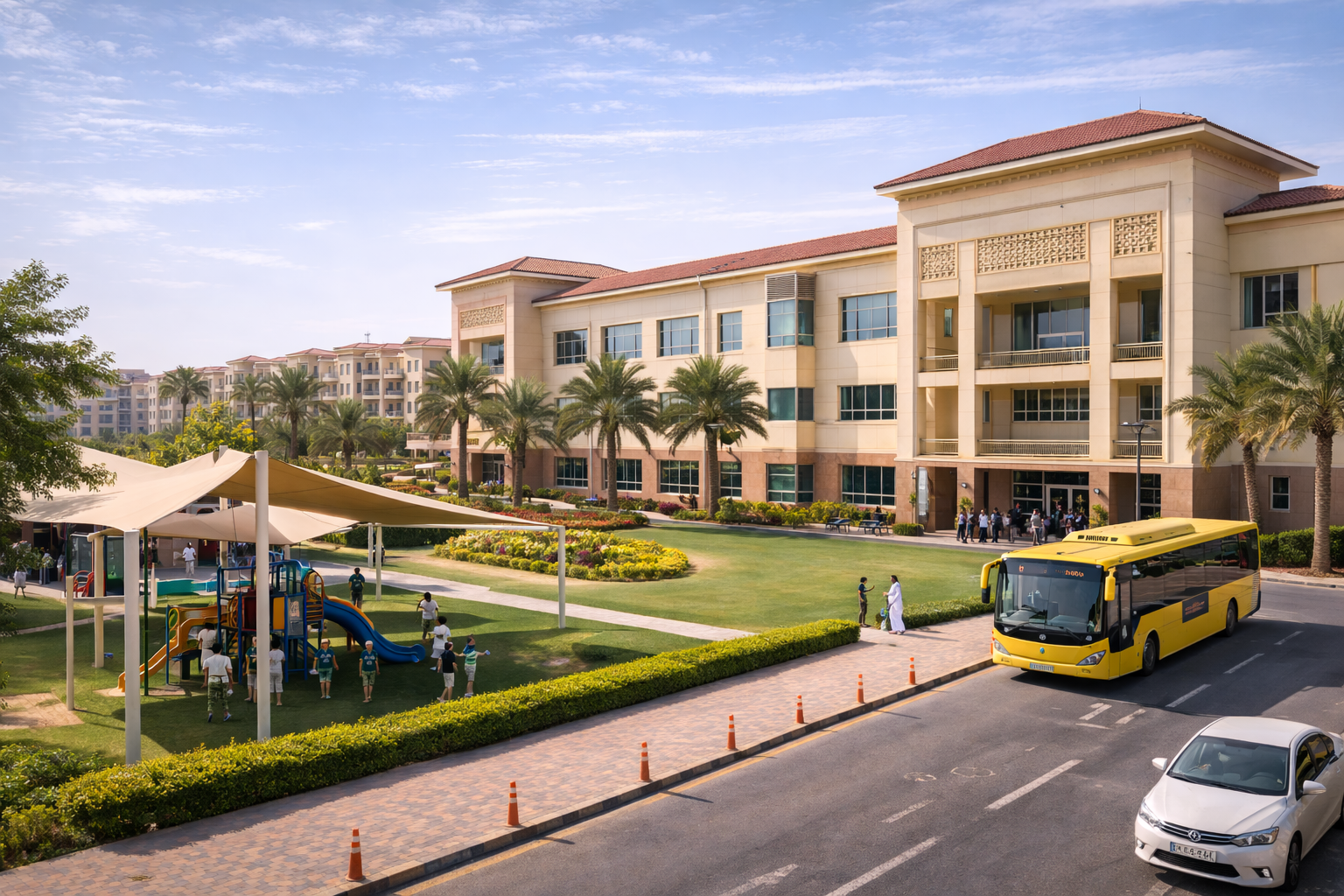 Schools in and around Liwan
